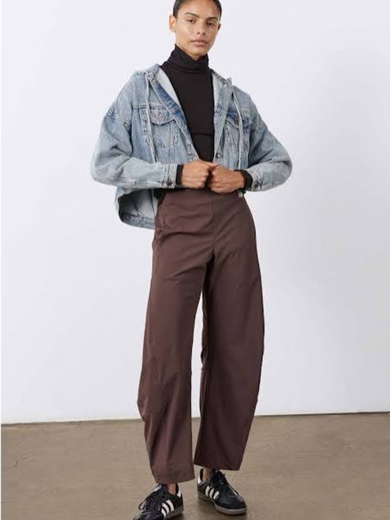 Ruti Pants - RUTI “ON THE LOOSE” WORK PANTS - SIZE 4 - COLOR: COFFEE // Worn once!